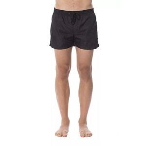 Roberto Cavalli Sport Black Polyester Men's Men's Swimshorts